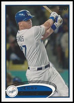 2012 Topps Los Angeles Dodgers LAD2 Jerry Sands